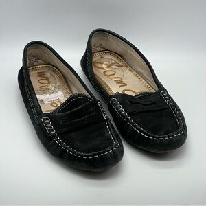 Sam Edelman Black Leather Loafers